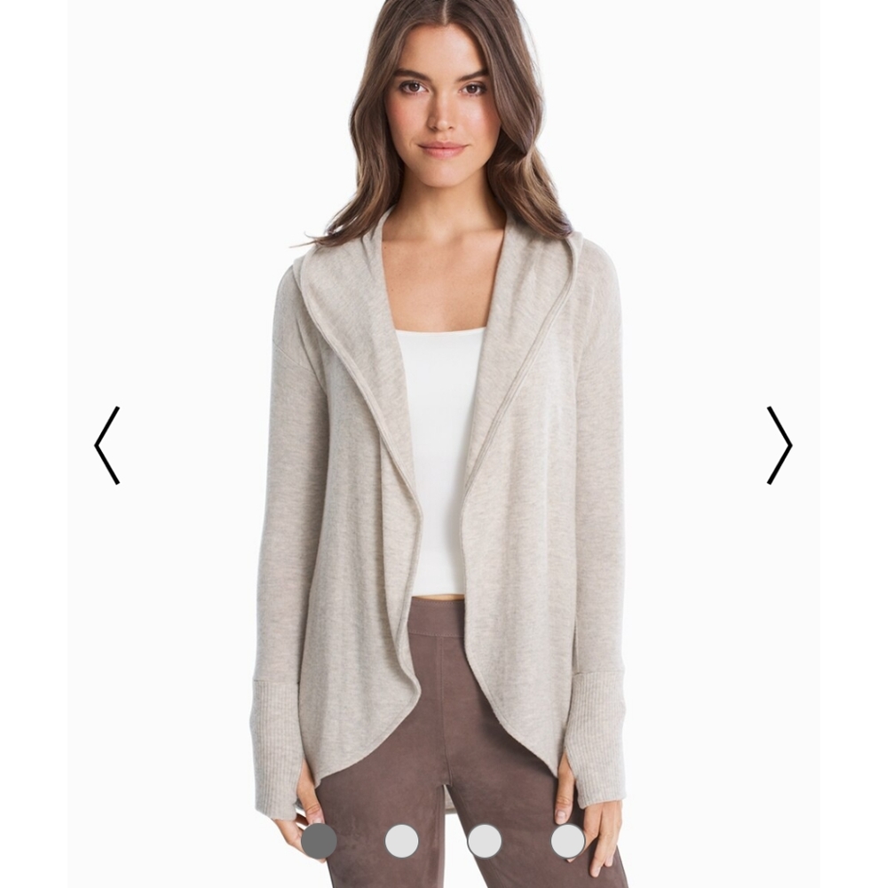 White House Black Market Hooded Cardigan
